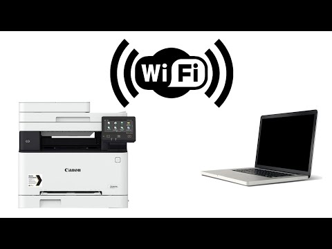 Видео: Подключение принтеров Canon MF645Cx, MF643Cdw, MF641Cw MF746Cx, MF744Cdw, MF742Cdw по Wi-Fi