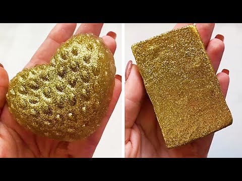 Видео: Асмр мыло резки | Удовлетворительное видео [ASMR] #30