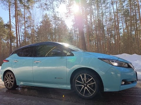 Видео: Nissan Leaf ZE1 комплектации G, X, NISMO