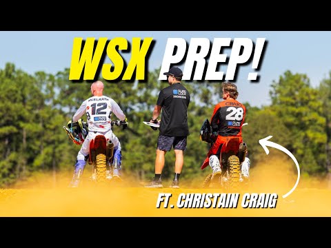 Видео: WORLD SUPERCROSS PREP RAW – Шейн МакЭлрат и Кристиан Крейг