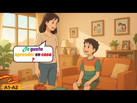 Видео: 🇪🇸 Учите испанский дома с мамой 🧡 | Реальные диалоги A1-A2 для начинающих