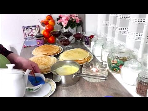 Видео: Три сорта блинов!Дрожевые!С кипятком!С разрыхлителем!