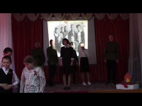 Видео: ОСОШ №1. Шабановская школа_" Дню победы посвящается" и экскурсия в музей