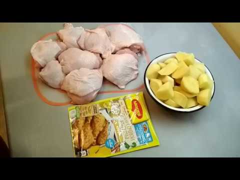 Видео: Магги на второе. Вместо ножек - бедра, вместо фасоли - картошка