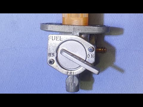 Видео: Как устроен вакуумный топливный кран японских мотоциклов
