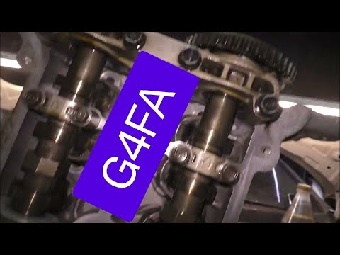 Видео: Установка ГБЦ. Хюндай Акцент 1.4 G4FA. Пробег 226т