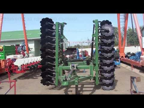Видео: Борона дисковая БДМ-5х2. Хороший обзор Хорошей бороны.