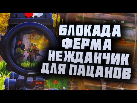 Видео: ARENA BREAKOUT! БЛОКАДА ФЕРМА! НЕЖДАНЧИК ДЛЯ ПАЦАНОВ!