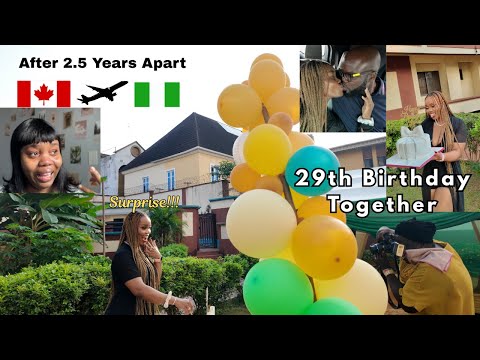 Видео: Мой первый день рождения дома в Нигерии после 2,5 лет в Канаде | Видеоблог о 29-летии