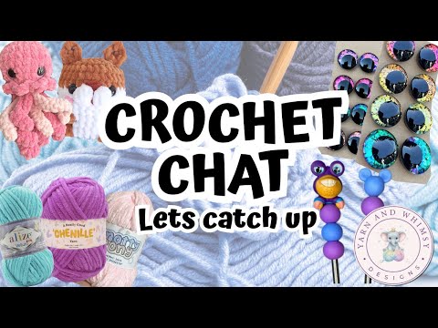 Видео: Давайте наверстаем упущенное! Доставка пряжи, вязание крючком, счастливая почта и новости канала ...