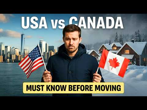 Видео: Жизнь в США и Канаде: что нужно знать перед переездом