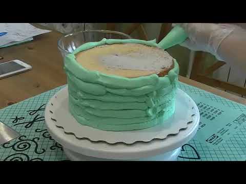 Видео: День Кондитера День 6 (Повтор Вспомнить как Все Начиналось)   Крем чиз  Выравниваем торт