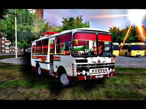 Видео: Omsi 2. ПАЗ-32053. Карта: Москва. Маршрут: 721.