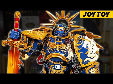 Видео: Обзор фигурки Робаут Жиллиман/Roboute Guilliman(JOYTOY)