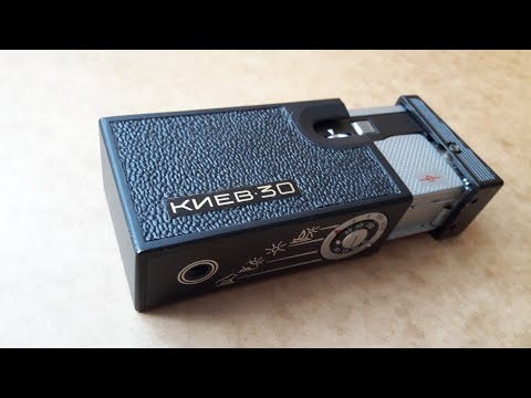 Видео: Обзор фотоаппарата "Киев - 30"  1978 год .