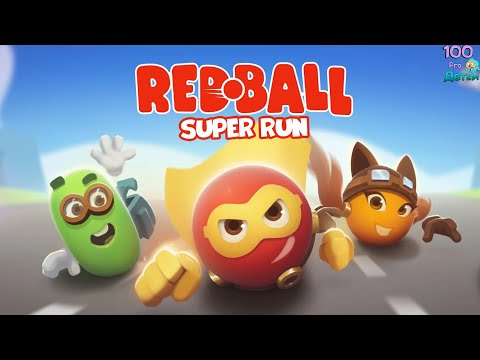 Видео: Red Ball Super Run Новые приключения Красного ШАРа и его врага Чёрного Квадрата!