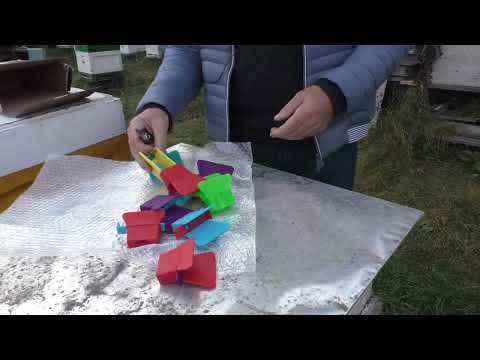 Видео: ЛЕТКИ в УЛЬЕ в ЗИМУ какие открывать и на сколько.