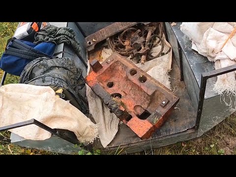 Видео: Эта мощная плюшка лишила нас последних сил.Металлокоп в старых  делянках.