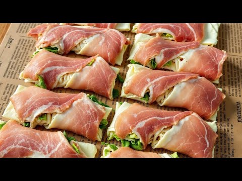 Видео: ВКУСНЕЕ, ЧЕМ ПИЦЦА! Закуска с беконом за 10 минут!