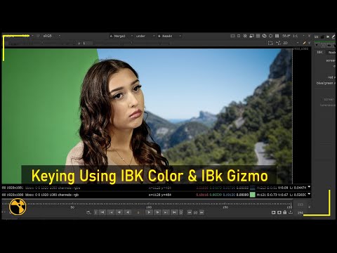 Видео: Учебное пособие по Nuke Keying с использованием IBK Color и IBK Gizmo | Учебное пособие по Nuke K...