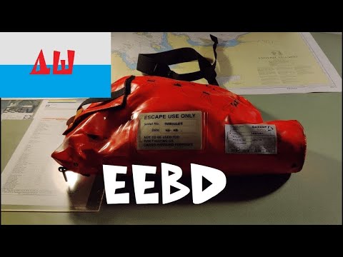 Видео: Что такое Emergency Escape Breathing Device (EEBD)? Аварийное Спасательное Дыхательное Устройство