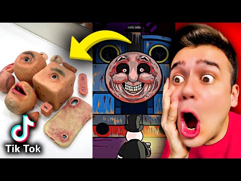 Видео: Я Нашёл Мерзких ТВАРЕЙ в ТикТок 👹🔪 Жуткие Существа *Реакция* 👹 Страшная Анимация | Рома Субботин