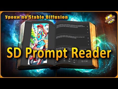 Видео: SD Prompt Reader | Супер прога для чтения промпта из сгенерированных изображений | 16Mb счастья