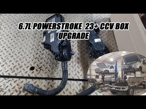 Видео: Модернизация коробки передач CCV Powerstroke 23+ объемом 6,7 л