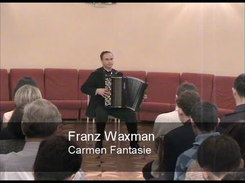 Видео: Waxman: Carmen Fantasie ACCORDION * Ваксман: Кармен-фантазия Fenyuk Фенюк баян ACCORDEON Akkordeon