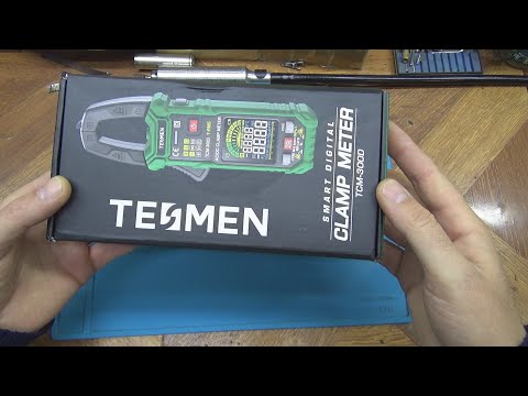 Видео: Токовые клещи TESMEN TCM-300D 6000 отсчетов T-RMS