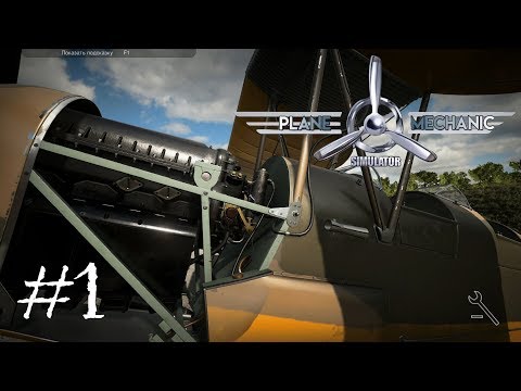 Видео: (Первые техобслуживания) Plane Mechanic Simulator #1