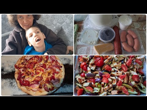 Видео: Наші будні 6 жовтня 2025. Готую піцу та запікаю овочі. Трішки покупок.