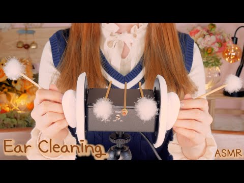 Видео: ASMR(русский субтитры) Друг ~Удалить ушную серу | Английские субтитры | Ear cleaning Friend(Eng sub)