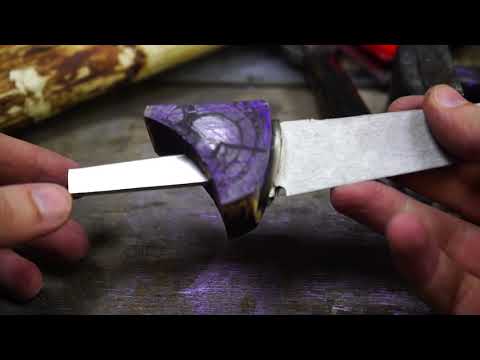 Видео: Делаю Скандинавский нож с резьбой | Knifemaking: Scandinavian Knife DIY