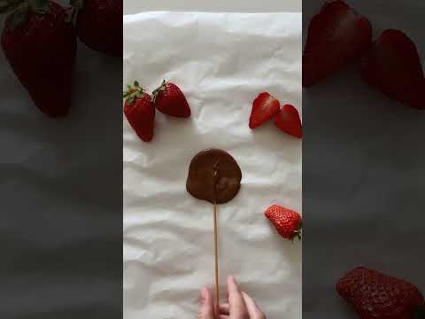 Видео: Смаколик шоколад/полуниця