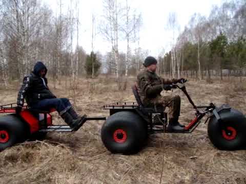 Видео: Странник-25.  Электровездеход на пневмокатках.