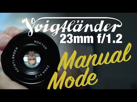 Видео: Voigtländer 23 мм F1.2 Nokton X-Mount — ручной режим