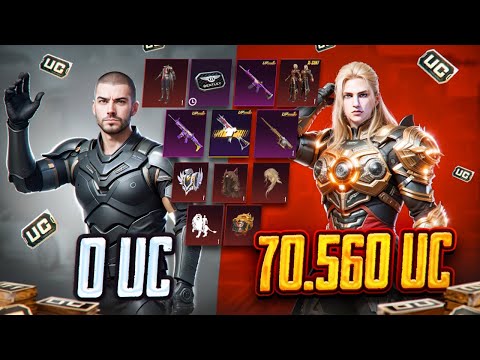 Видео: ЭТО ЛУЧШАЯ ПРОКАЧКА НА 70.560 UC НА АККАУНТЕ ПОДПИСЧИКА! САМОЕ УДАЧНОЕ ОТКРЫТИЕ!