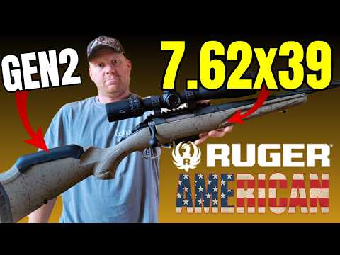 Видео: Ruger American 7.62x39 GEN2 — как я и ожидал