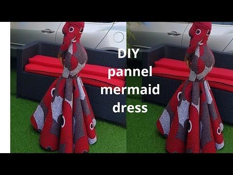 Видео: Как сшить платье-русалку из панелей