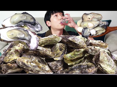 Видео: Вкусные устрицы на пару!🦪 Хэппи-мил MUKBANG REALSOUND ASMR EATINGSHOW