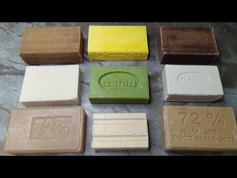 Видео: Soap Cutting🧼ASMR🔪Резка сухого мыла 12