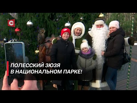 Видео: Белорусский Дед Мороз принимает гостей! | Резиденция Полесского Зюзи