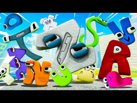 Видео: КТО ИЗ АЛФАВИТ ЛОРА САМЫЙ СИЛЬНЫЙ В ГАРРИС МОД? ALPHABET LORE В Garry`s Mod