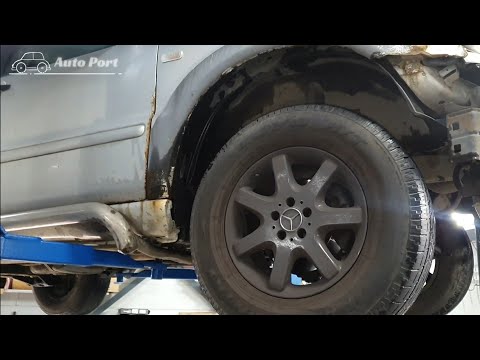 Видео: Жесть на СТО или будни автомехаников #148. Мерседес ML 320 проблемы ГУРа. Спасение Фиата Добло.