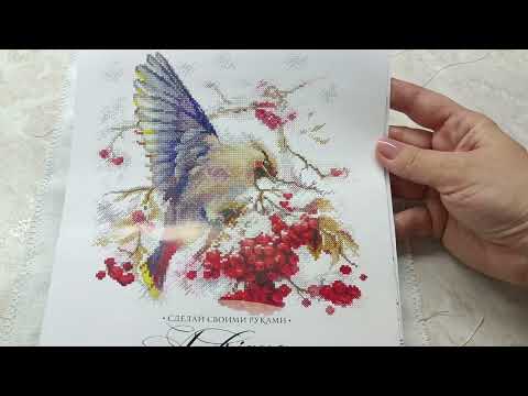 Видео: Первые финиши года. Вышивка крестиком и не только.