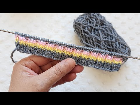 Видео: Очень простая бесшовная модель пинеток с двумя спицами