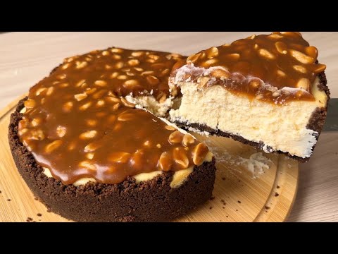 Видео: Нереально вкусный чизкейк «Сникерс» | Попробуй удержаться