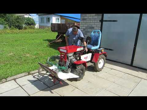 Видео: Мульчер для картофельной ботвы для МТ 110