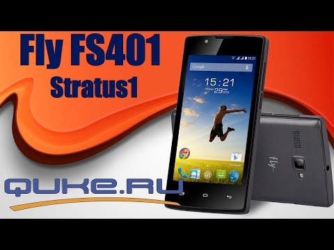 Видео: Обзор Fly FS401 Stratus 1 ◄ Quke.ru ►